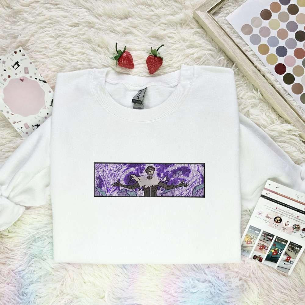 Aizen Sosuke Bleach Anime Embroidered Shirt , Anime Embroidered T-shirt Sweatshirt Hoodie, Inspired Anime Movie, Best Gift for Anime Fans