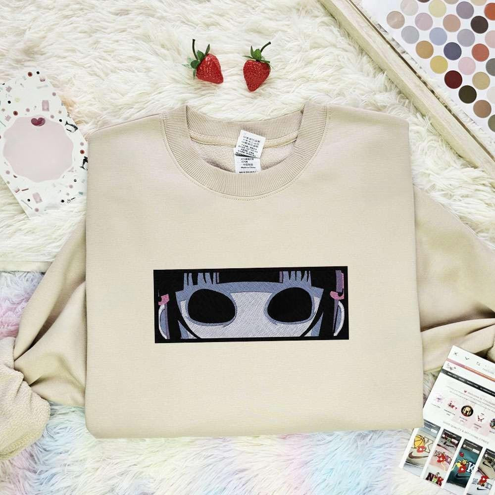 Alluka Zoldyck Eyes Hunter X Hunter Anime Embroidered Shirt , Anime Embroidered T-shirt Sweatshirt Hoodie, Inspired Anime Movie, Best Gift for Anime Fans