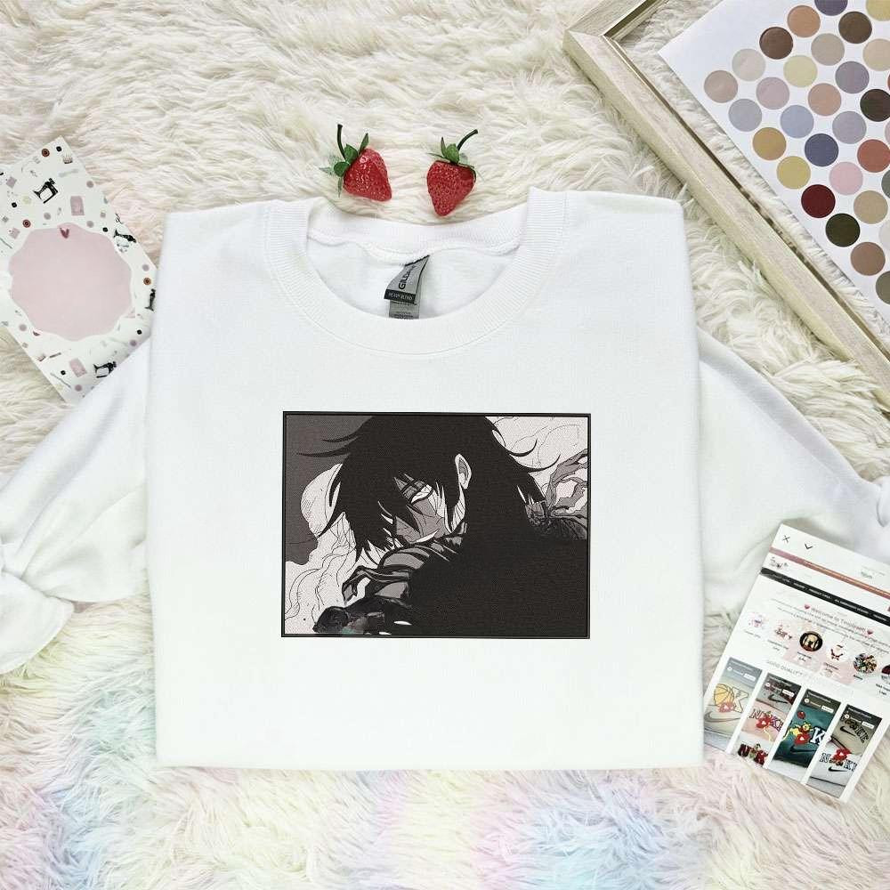 Alucard Hellsing Anime , Anime Embroidered T-shirt Sweatshirt Hoodie, Inspired Anime Movie, Best Gift for Anime Fans