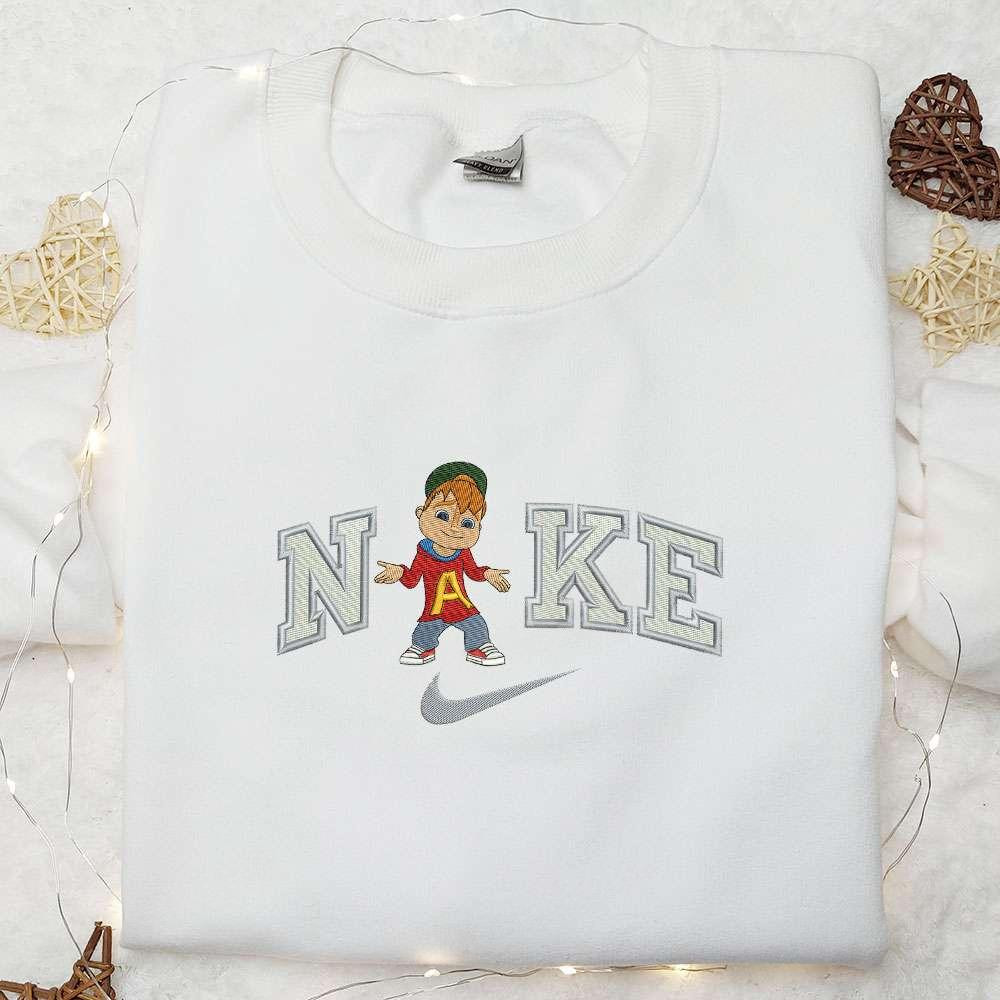 Alvin Chipmunk Movie Embroidered Shirt Best GIft For Fans