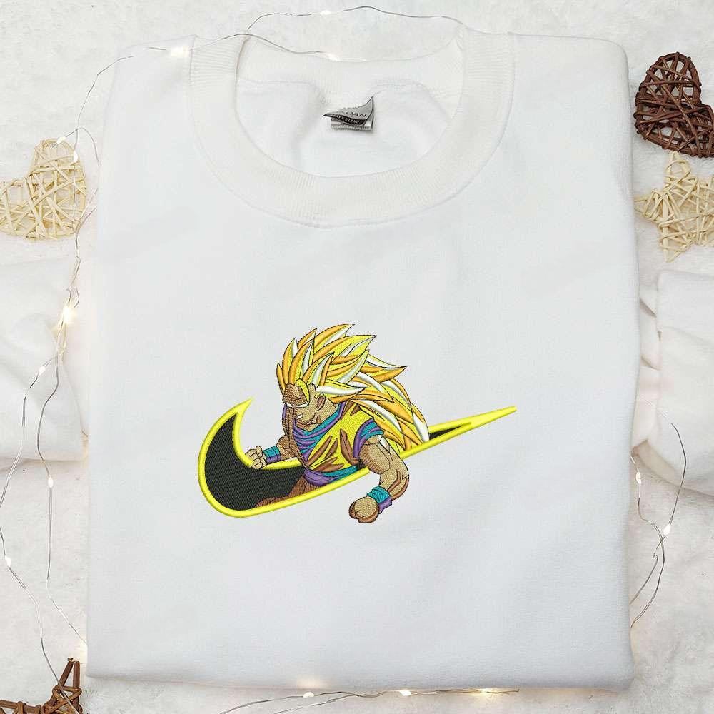Angry Goku Dragon Ball Z Anime Embroidered Shirt 1 , Anime Embroidered T-shirt Sweatshirt Hoodie, Inspired Anime Movie, Best Gift for Anime Fans