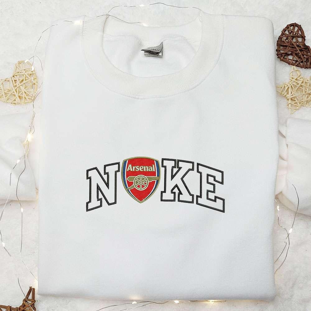 Arsenal Football Club Sports Embroidered Shirt, Best Gift Idea, Sport Lover