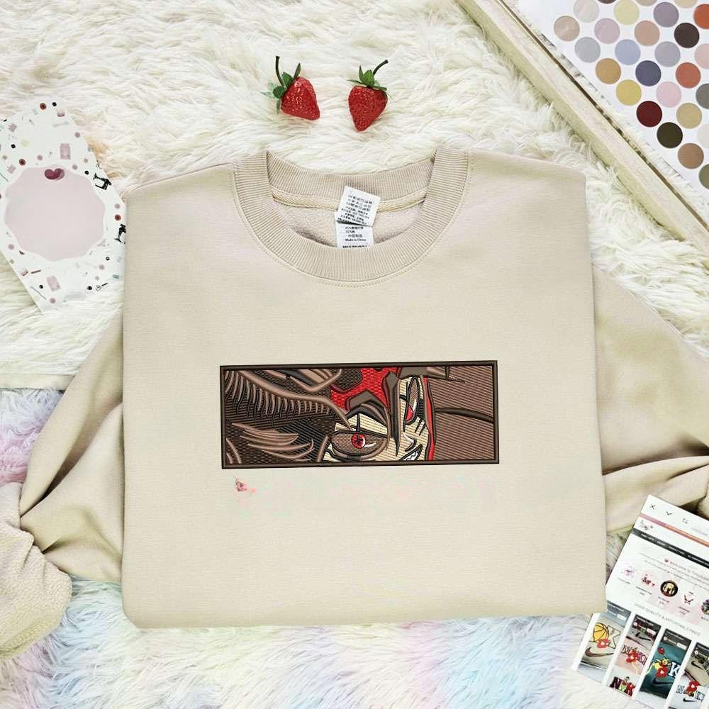 Asta Angry Black Clover Anime Embroidered Shirt , Anime Embroidered T-shirt Sweatshirt Hoodie, Inspired Anime Movie, Best Gift for Anime Fans