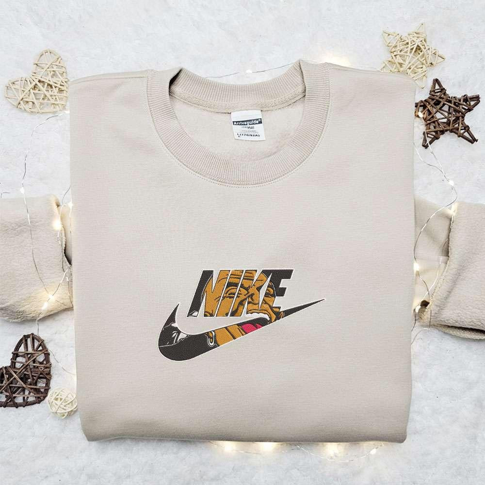Atlanta Braves x Nike Embroidered Shirt MLB Sports Embroidered Hoodie Best Fandom Gifts