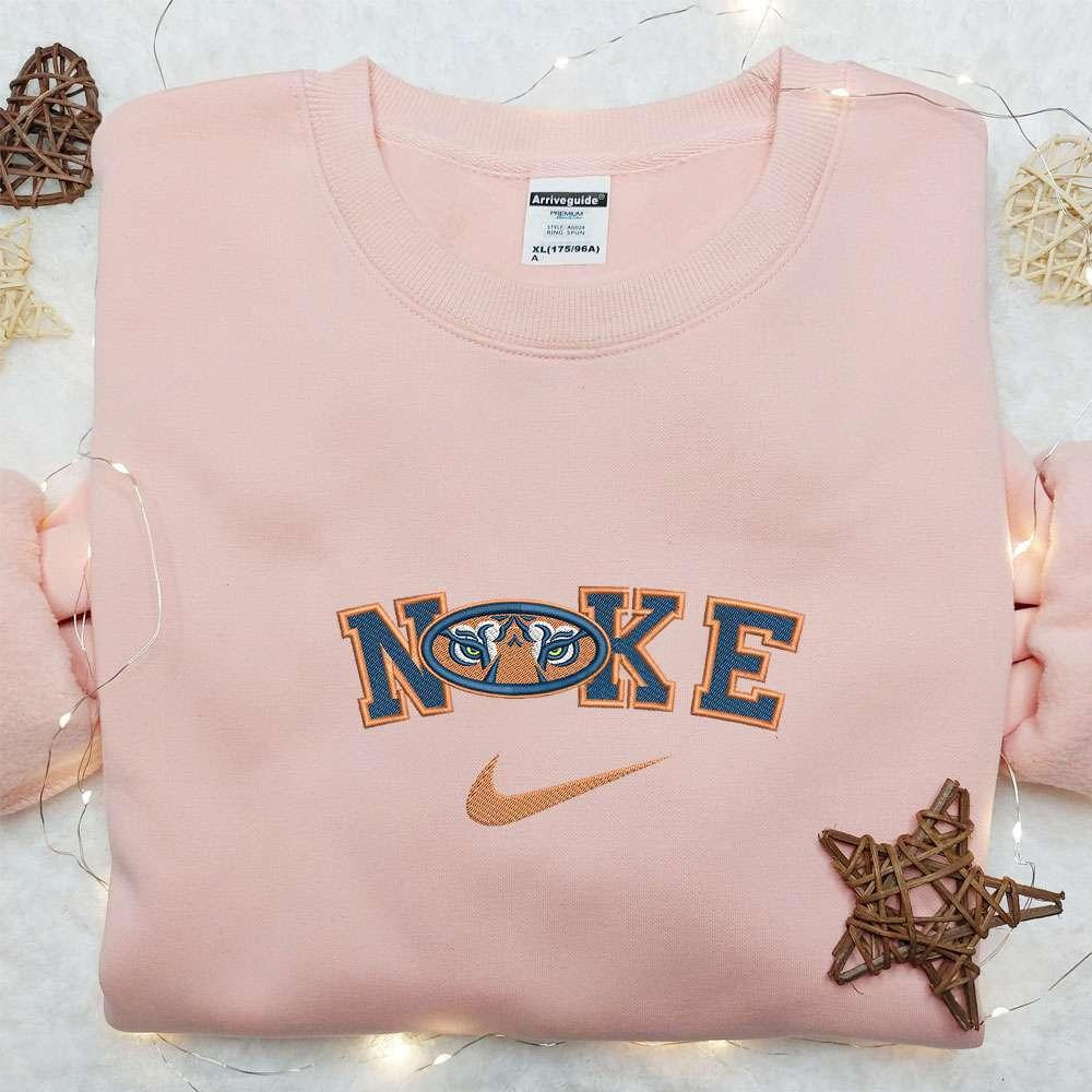 Auburn Tigers x Nike Embroidered Shirt NCAA Sports Embroidered Hoodie Best Gift Idea