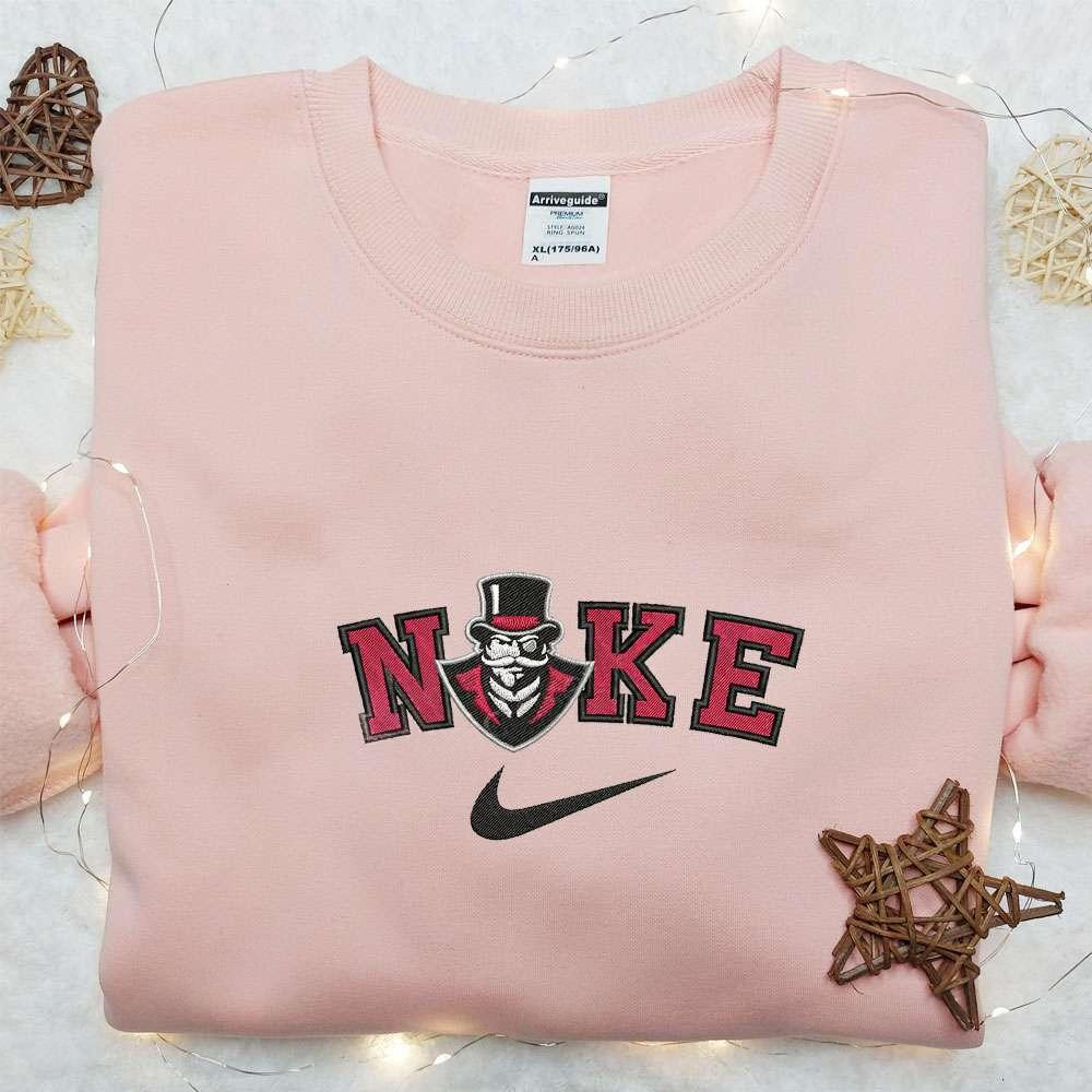 Austin Peay Governors x Nike Embroidered Shirt NCAA Sports Embroidered Hoodie Best Gift Idea