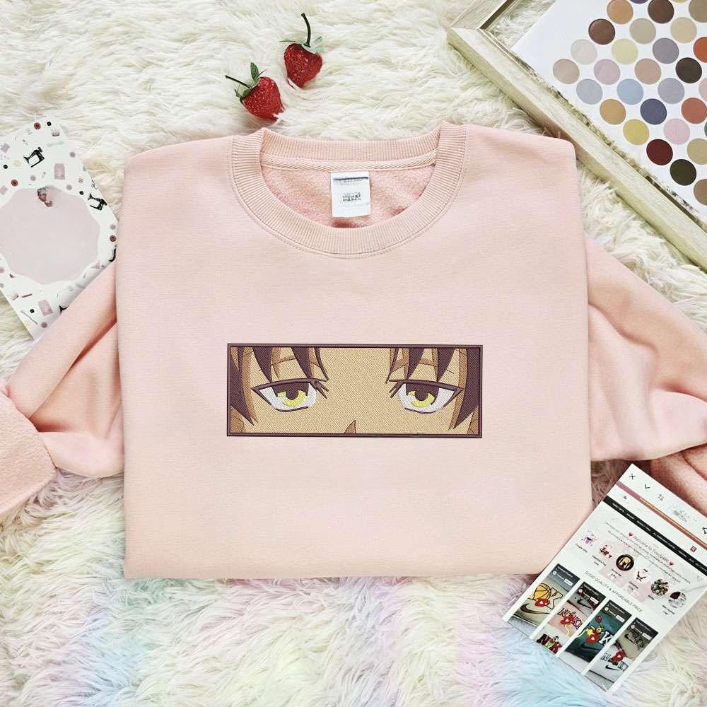 Ayanokouji Kiyotaka Eyes Youzitsu Anime Embroidered Shirt , Anime Embroidered T-shirt Sweatshirt Hoodie, Inspired Anime Movie, Best Gift for Anime Fans