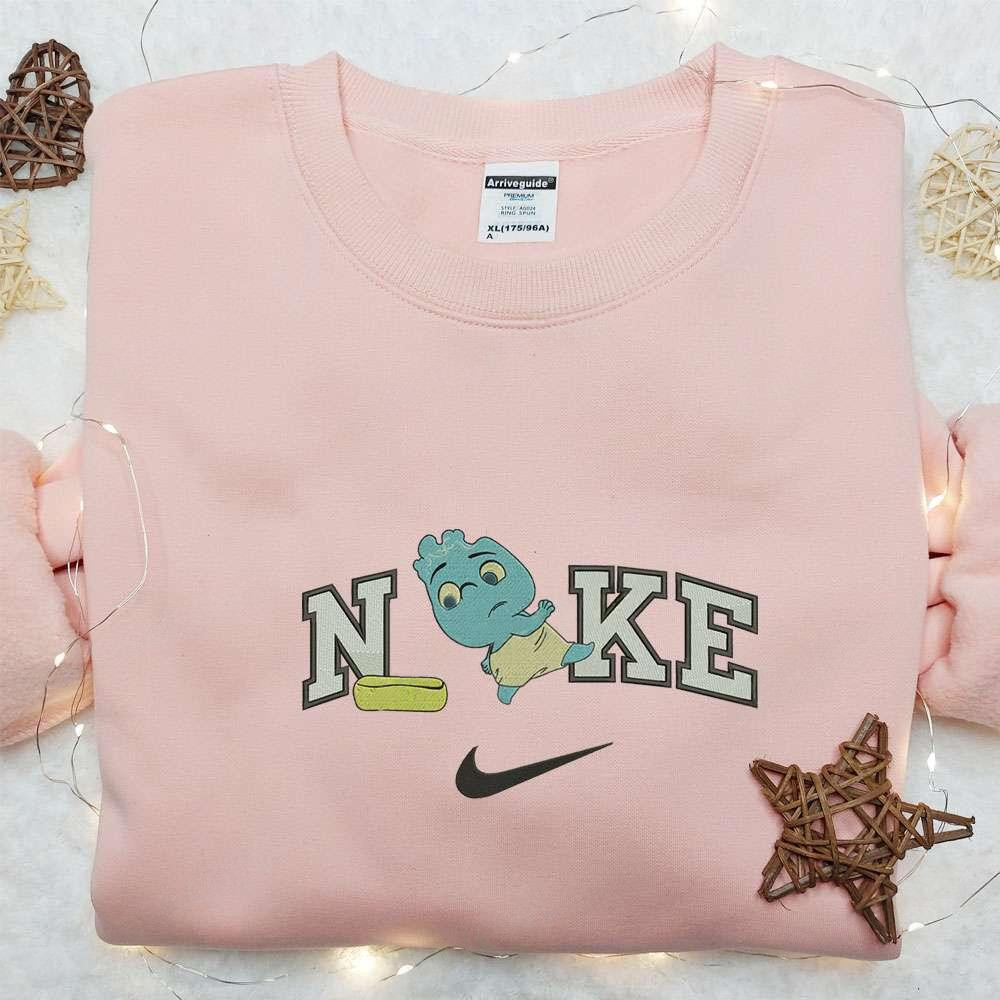 Baby Wade Ripple Take a Shower x Nike Embroidered Sweatshirt Elemental Disney Plus Embroidered Shirt Best Gift Ideas For All Occasions