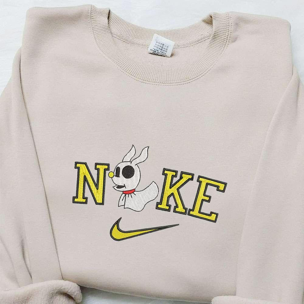Baby Zero Halloween x Nike Embroidered Sweatshirt Horror Movie Halloween Embroidered Shirt Best Halloween Gift Ideas