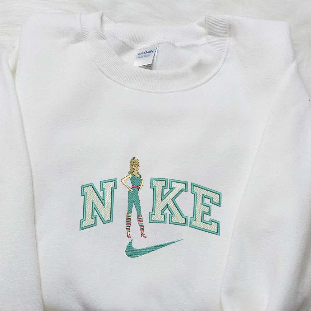 Barbie x Nike Embroidered Sweatshirt Disney Toy Story Embroidered Hoodie Cartoon Embroidered Shirt