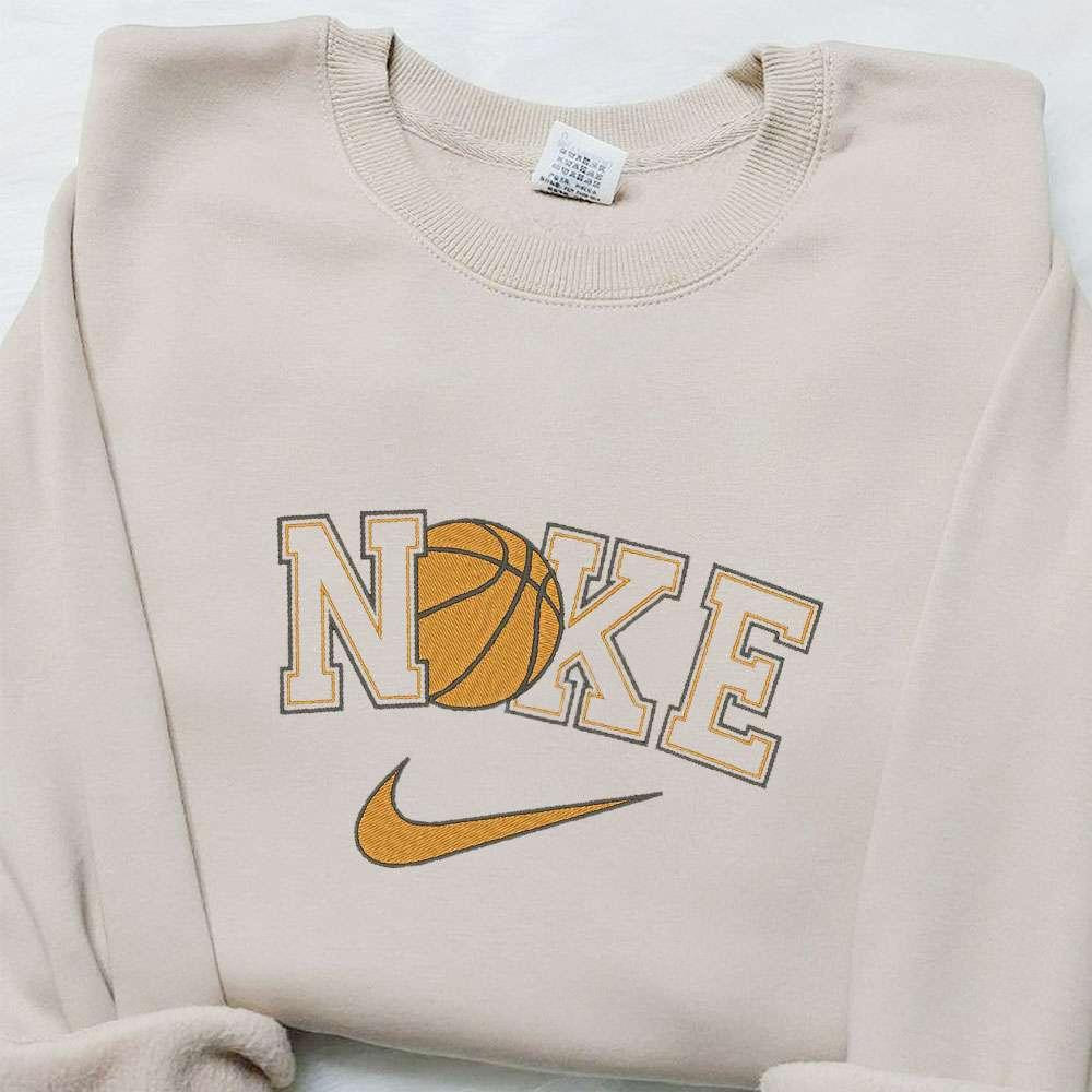 Basketball x Nike Sport Embroidered Shirt NBA Sport Embroidered Shirt Nike Inspired Embroidered Shirt