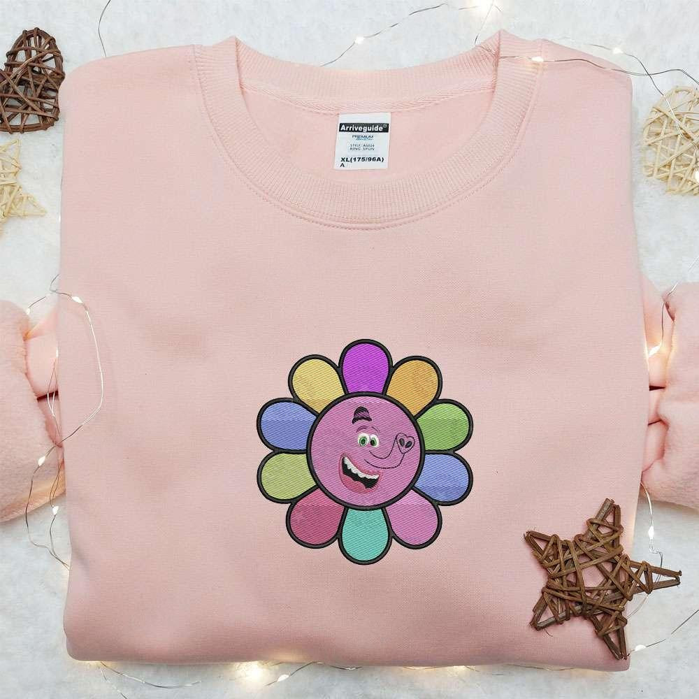 Bing Bong Flower Team Inside Out Embroidered Shirt, Disney Cartoon Shirt, Best Gift Ideas