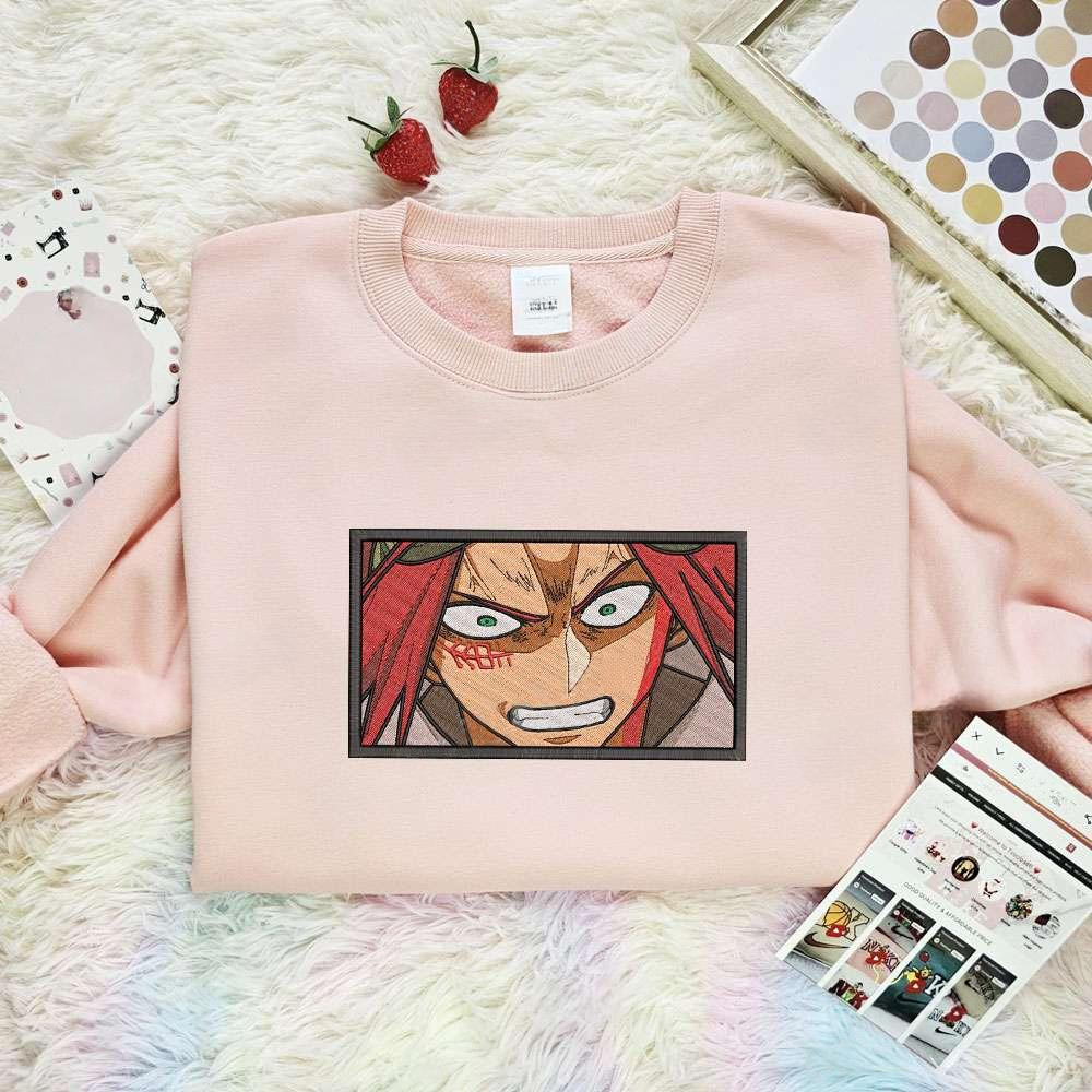 Bisco Akaboshi Sabikui Bisco Anime Embroidered Shirt , Anime Embroidered T-shirt Sweatshirt Hoodie, Inspired Anime Movie, Best Gift for Anime Fans