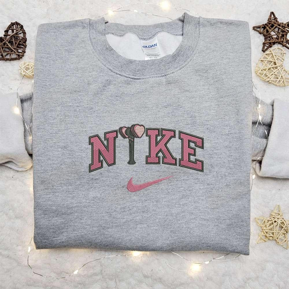 Blackpink Love Hammer x Nike Embroidered Shirt Nike Inspired Embroidered Shirt Best Gifts for Blackpink Fans