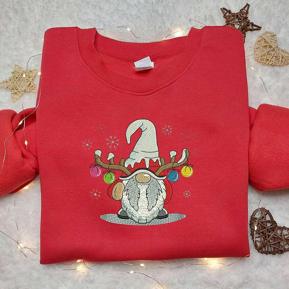 Bobbles Merry Christmas Embroidered Sweatshirt Christmas Embroidered Hoodie Best Christmas Gift Ideas
