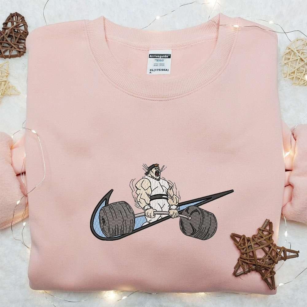 Bodybuilder x Nike Embroidered Shirt Celebrity Embroidered Shirt Nike Inspired Embroidered Shirt