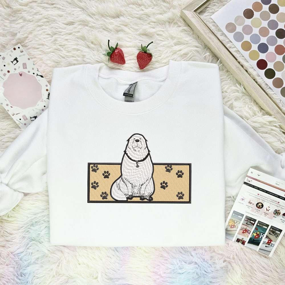 Bond Dog Spy X Family Anime Embroidered Shirt , Anime Embroidered T-shirt Sweatshirt Hoodie, Inspired Anime Movie, Best Gift for Anime Fans