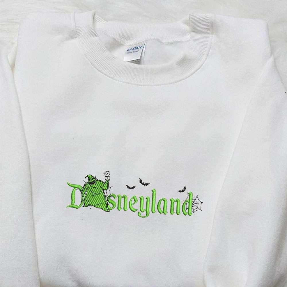 Boogie Disneyland Halloween Embroidered Shirt Best Gifts For Family