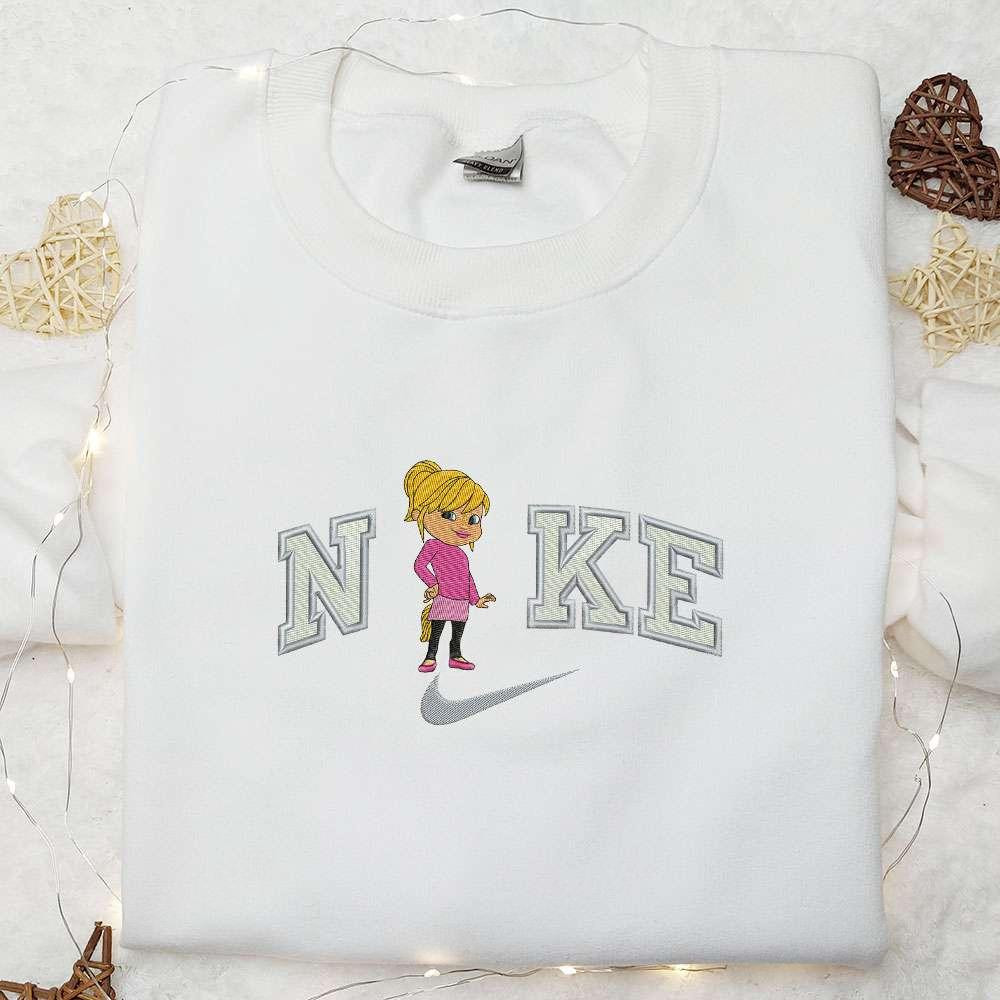 Brittany Miller Chipmunk Movie Embroidered Shirt  Embroidered Shirt Inspired Embroidered Shirt
