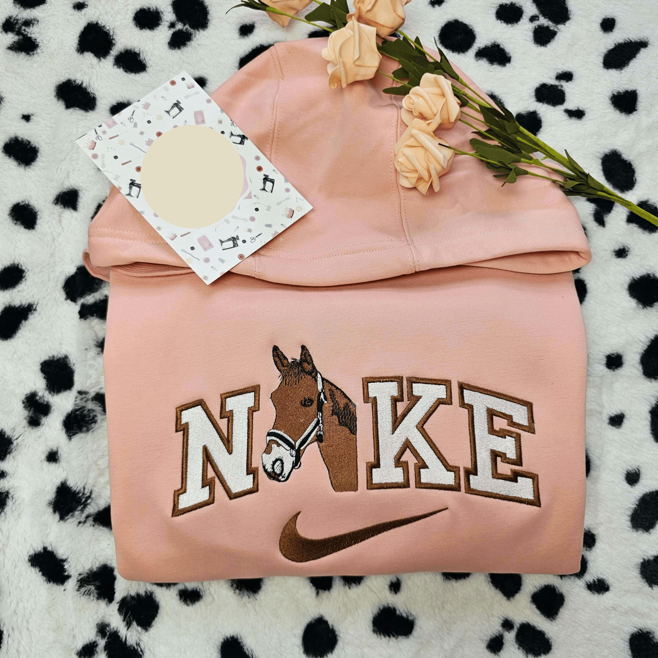 Brown Horse Head Animal Embroidered Shirt, Inspired Famous Movie, Best Gift For Fans