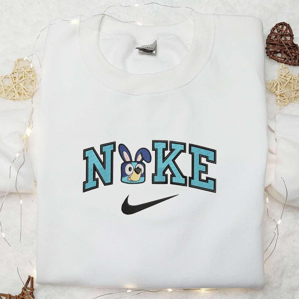 Bunny Bluey Cartoon Embroidered Shirt, Disney Cartoon Shirt, Best Gift Ideas