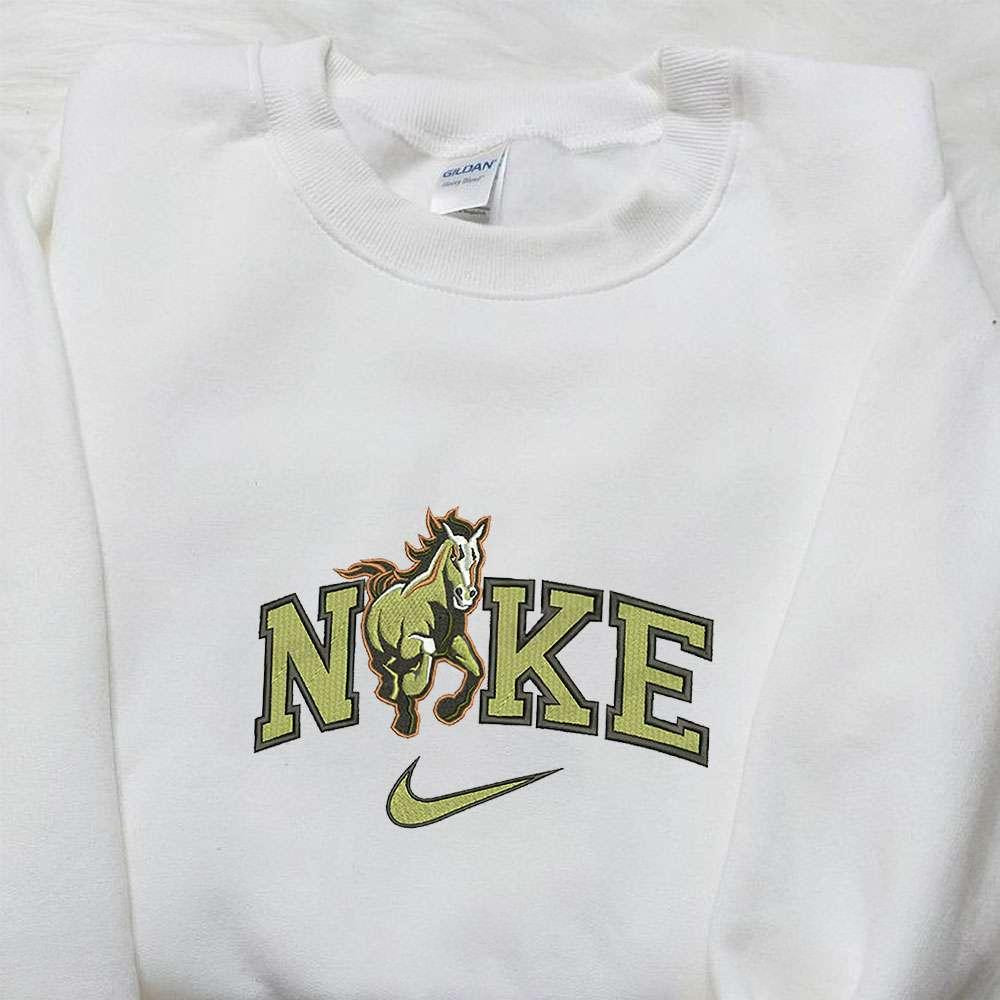Cal Poly Mustangs x Nike Embroidered Shirt NFL Sports Embroidered Hoodie Best Fandom Gift Ideas