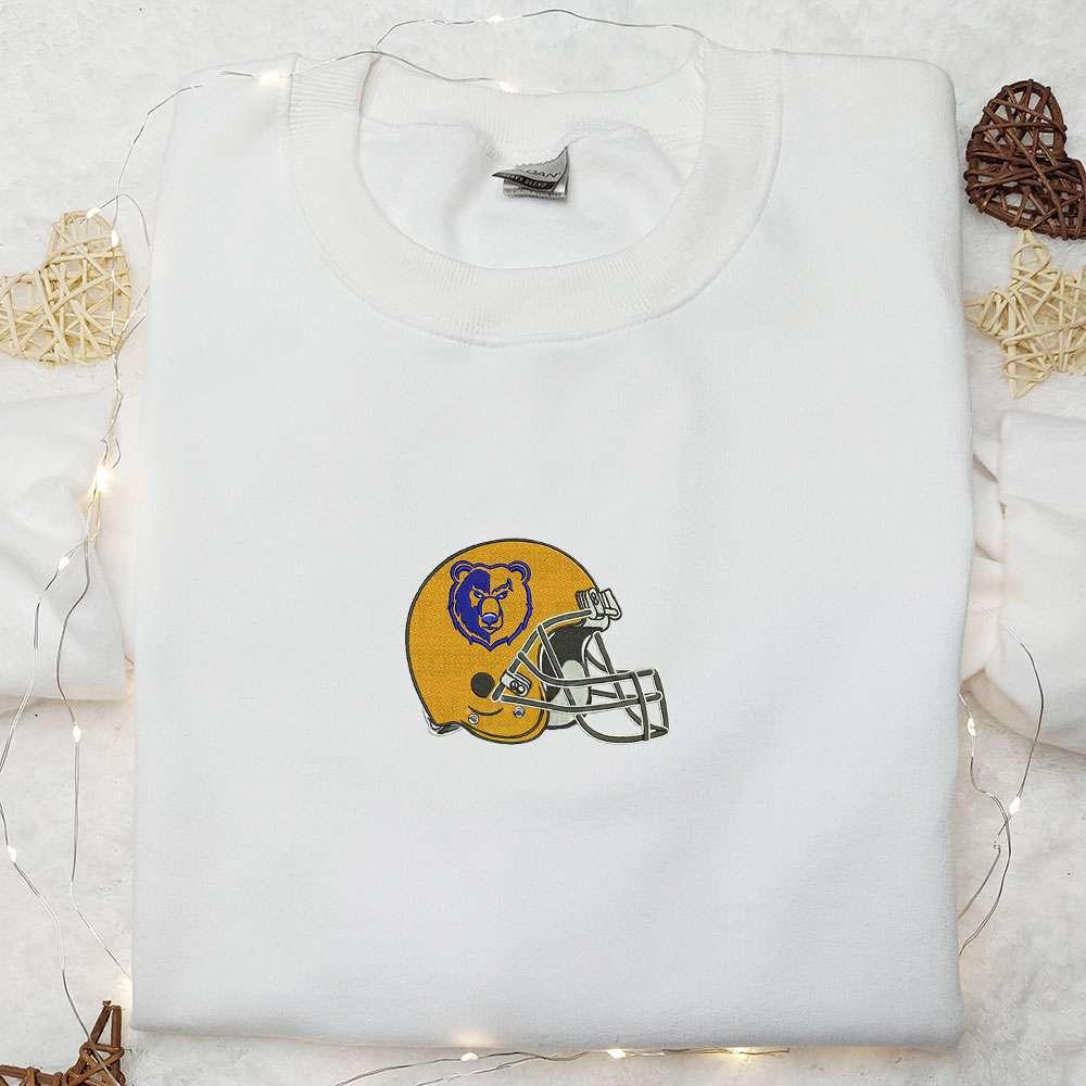 California Golden Bears Helmet Embroidered Shirt NFL Sports Embroidered Hoodie Best Gift Idea