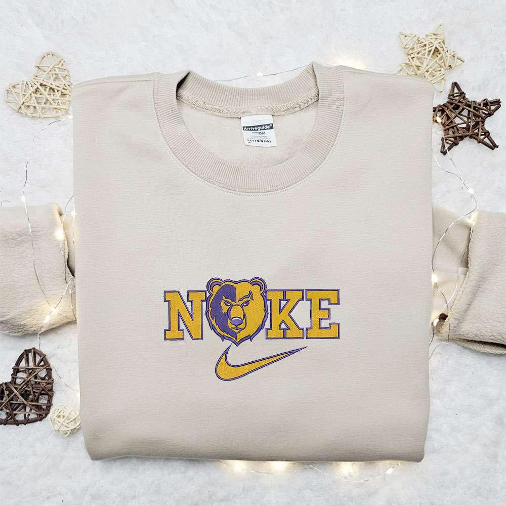California Golden Bears x Nike Embroidered Shirt NFL Sports Embroidered Hoodie Best Fandom Gift Ideas