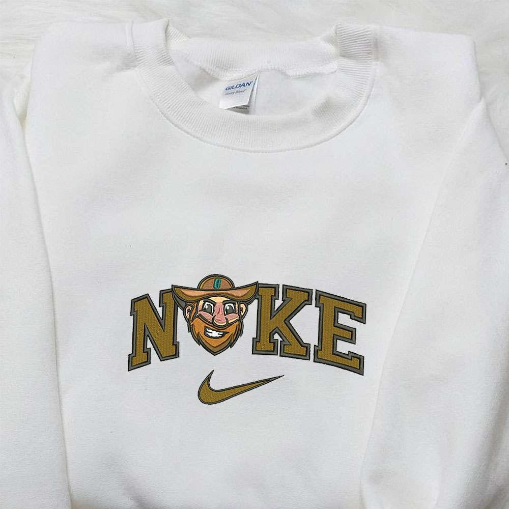 Charlotte 49ers x Nike Embroidered Shirt NFL Sports Embroidered Hoodie Best Fandom Gift Idea 1