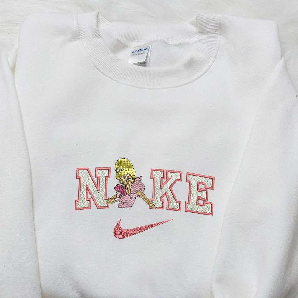 Charlotte x Nike Embroidered Sweatshirt Disney Characters Embroidered Hoodie Nike Inspired Embroidered Shirt