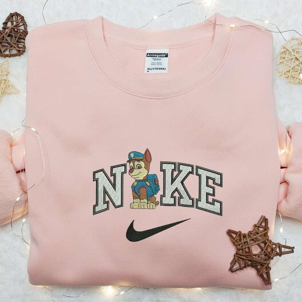 Chase Paw Patrol Cartoon Embroidered Shirt Best Gift Idea For Family