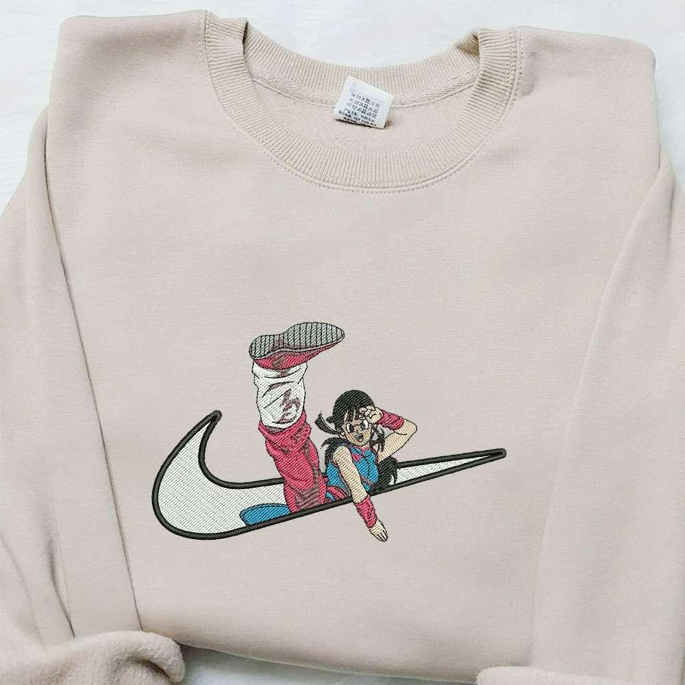 Chichi X Swoosh Anime , Anime Embroidered T-shirt Sweatshirt Hoodie, Inspired Anime Movie, Best Gift for Anime Fans
