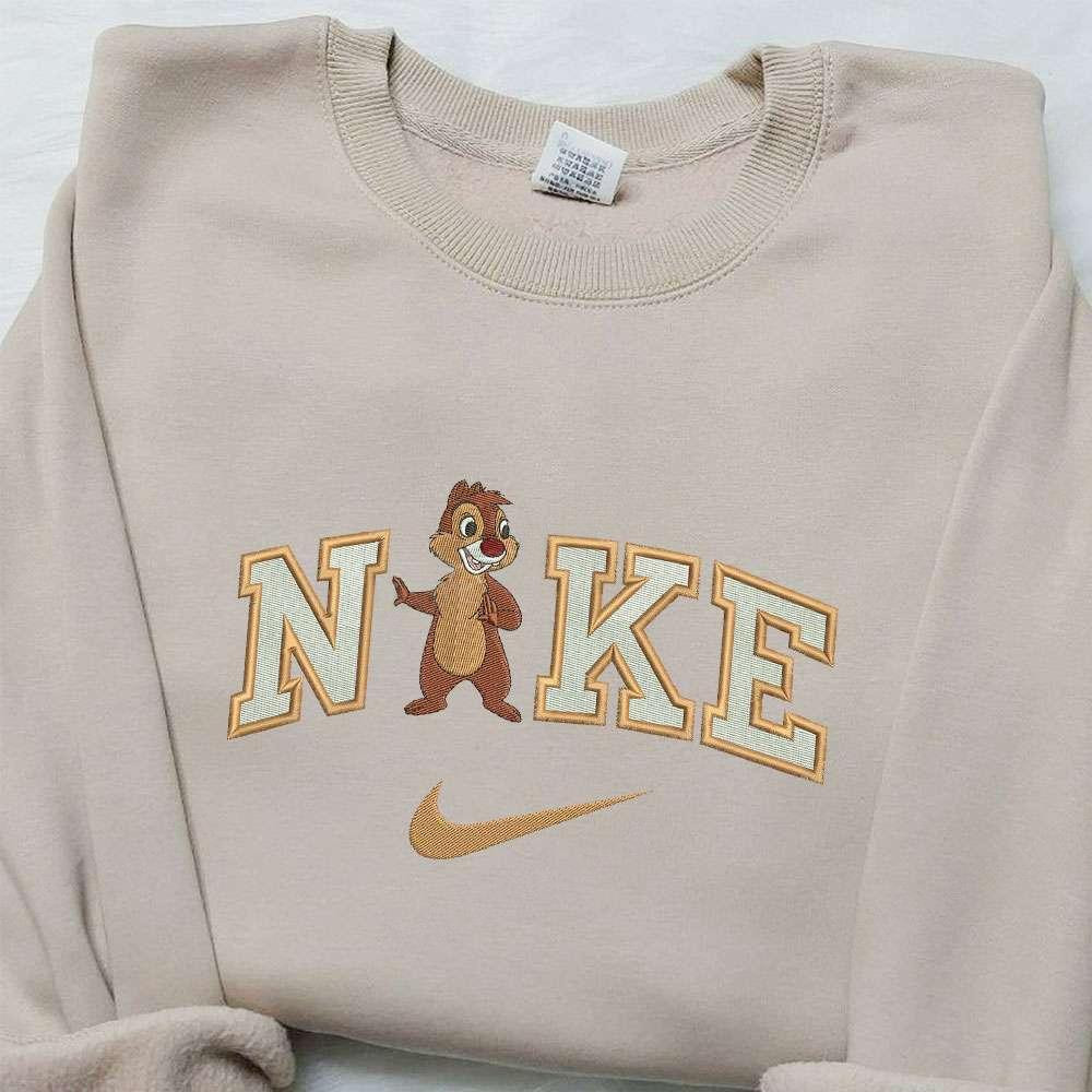 Chip x Nike Embroidered Shirt Chip n Dalle Embroidered Shirt Custom Nike Embroidered Shirt