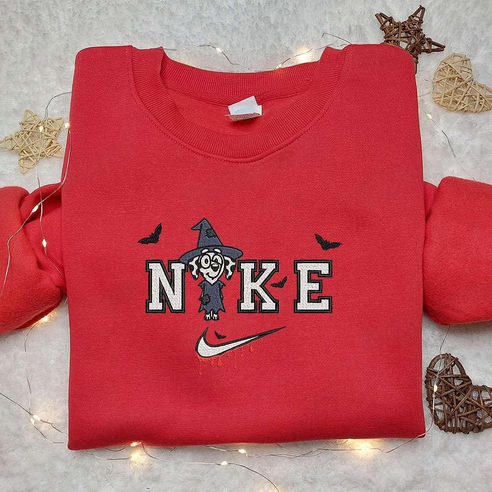 Chloe Halloween x Nike Embroidered Hoodie The Bluey Embroidered Shirt Nike Inspired Embroidered Shirt