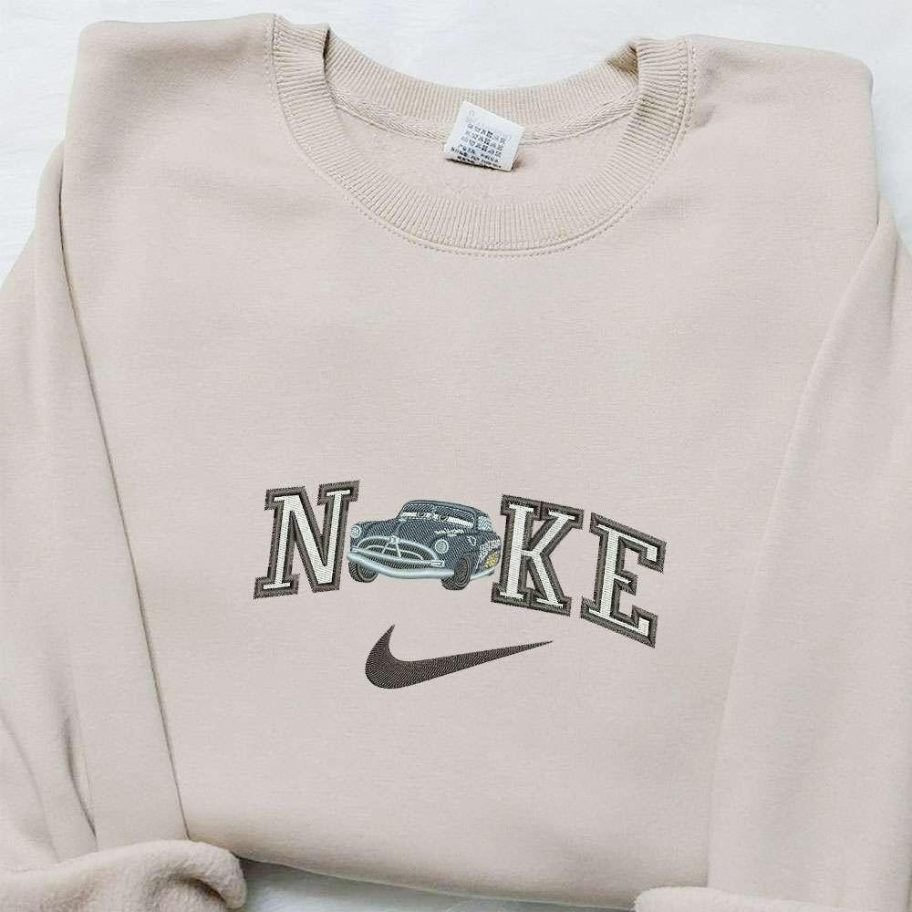 Classic Car x Nike Embroidered Shirt Transportations Embroidered Hoodie Nike Inspired Embroidered Sweatshirt