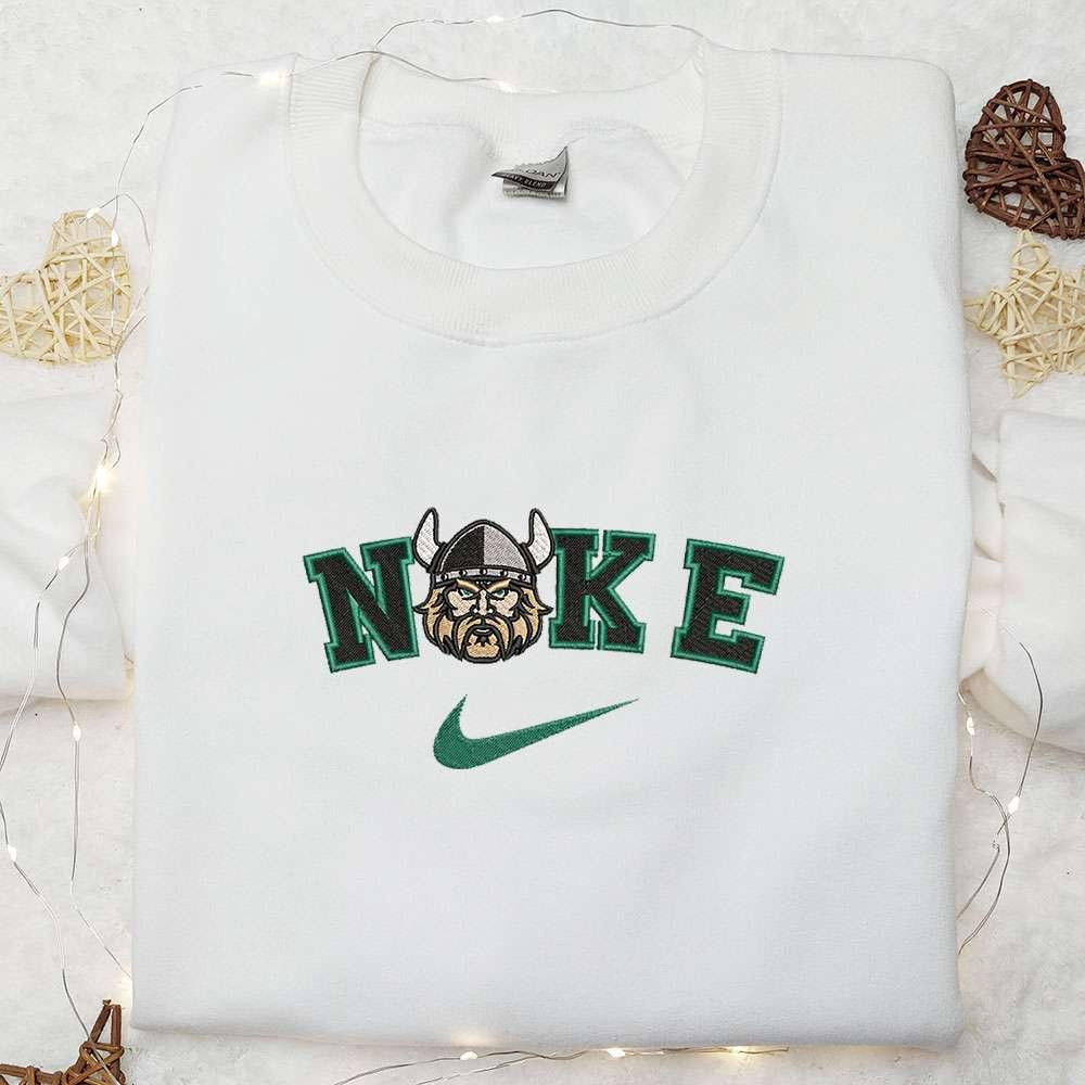 Cleveland State Vikings x Nike Embroidered Shirt NCAA Sports Embroidered Hoodie Best Gift Idea