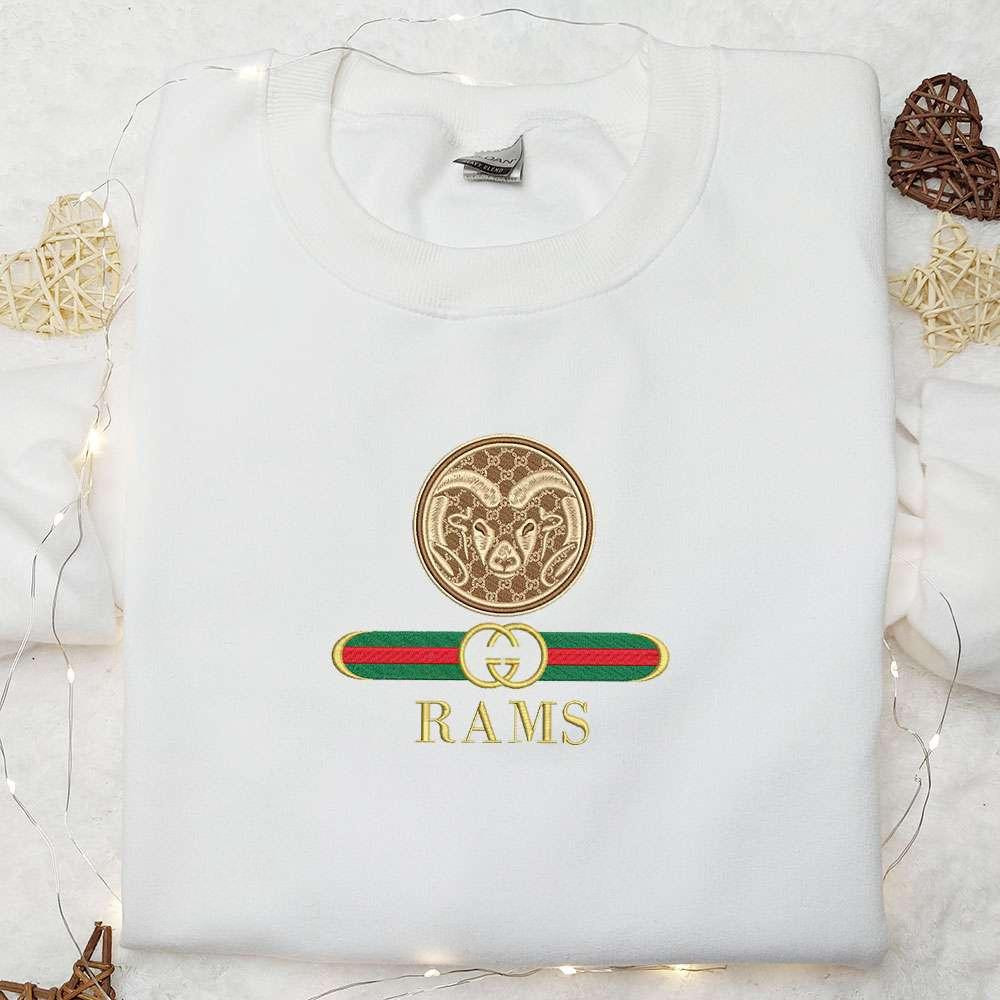 Colorado State Rams x Gucci Embroidered Shirt NCAA Sports Embroidered Hoodie Best Gift Idea