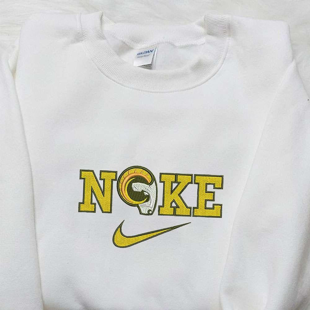 Colorado State Rams x Nike Embroidered Shirt NCAA Sports Embroidered Hoodie Best Fandom Gift Idea 1