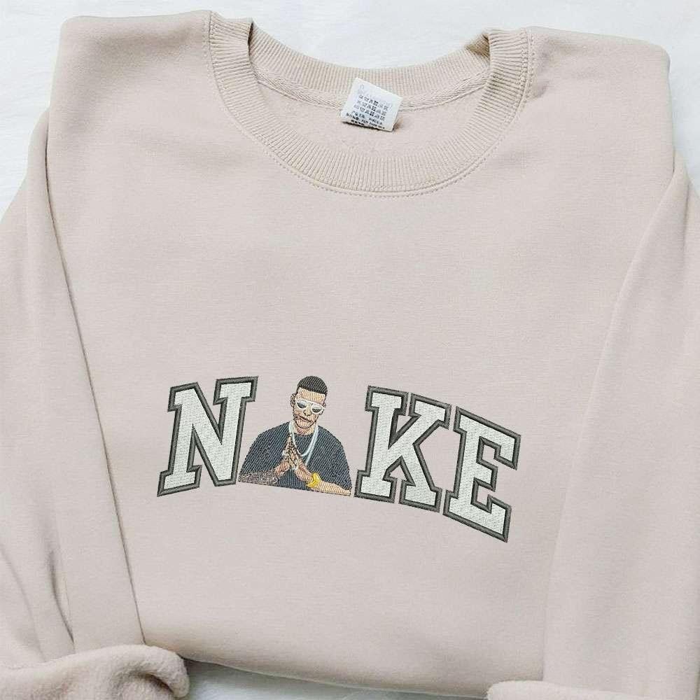 Daddy Yakee x Nike Embroidered Sweatshirt Celebrity Embroidered Shirt Custom Embroidered T shirt