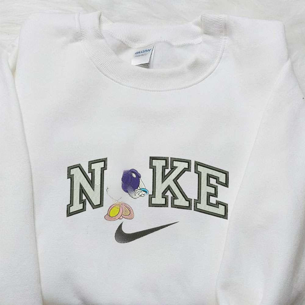 Daisy Duck x Nike Embroidered Shirt Donal Duck Embroidered Shirt Custom Nike Embroidered Shirt