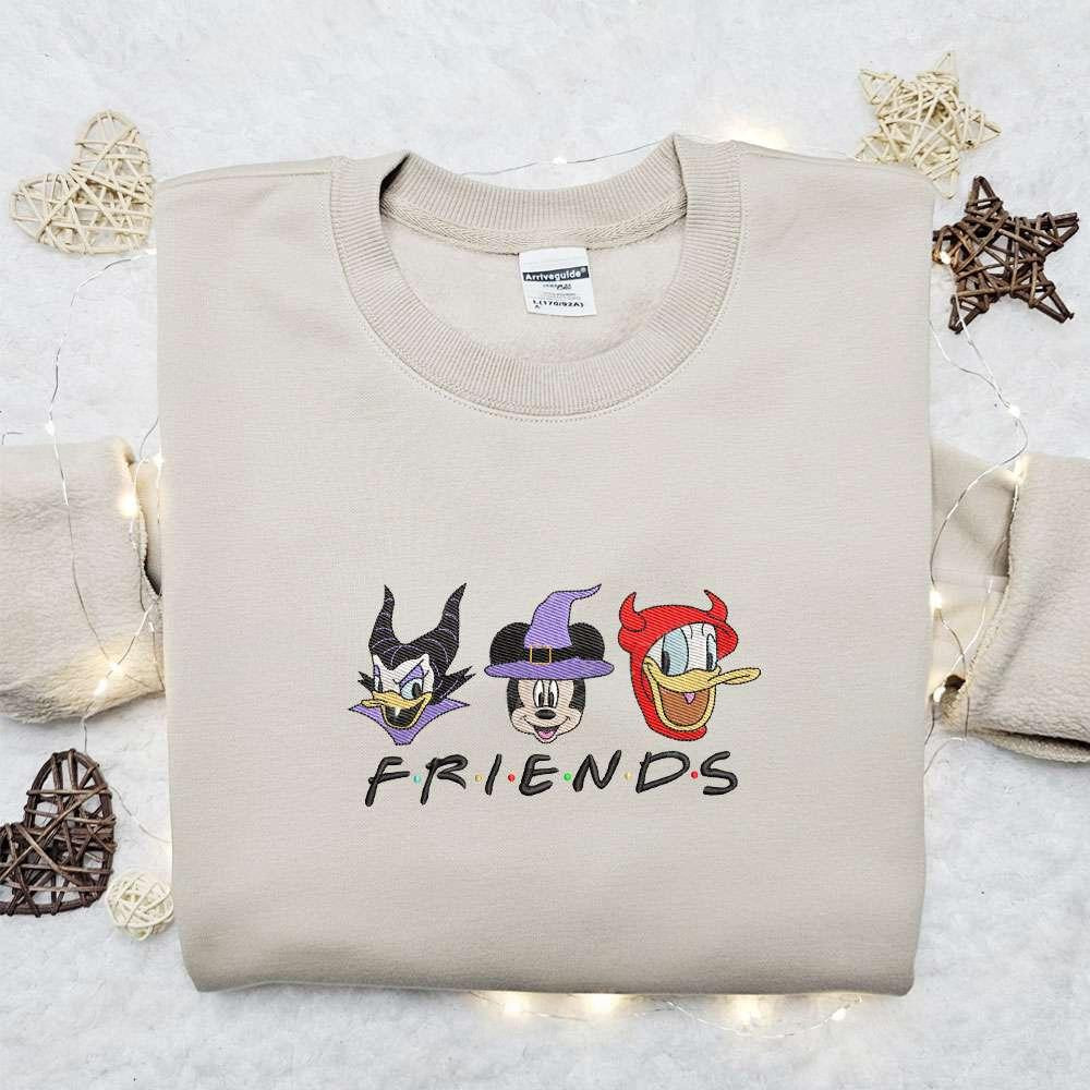 Daisy Minnie Donald Friends Halloween Embroidered Shirt Best Halloween Gifts Ideas