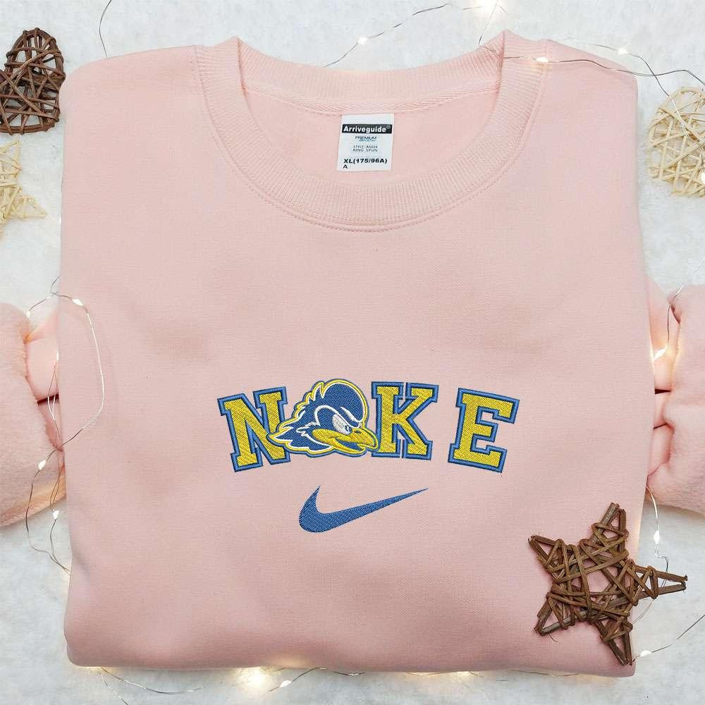 Delaware Blue Hens x Nike Embroidered Shirt NCAA Sports Embroidered Hoodie Best Gift Idea 1