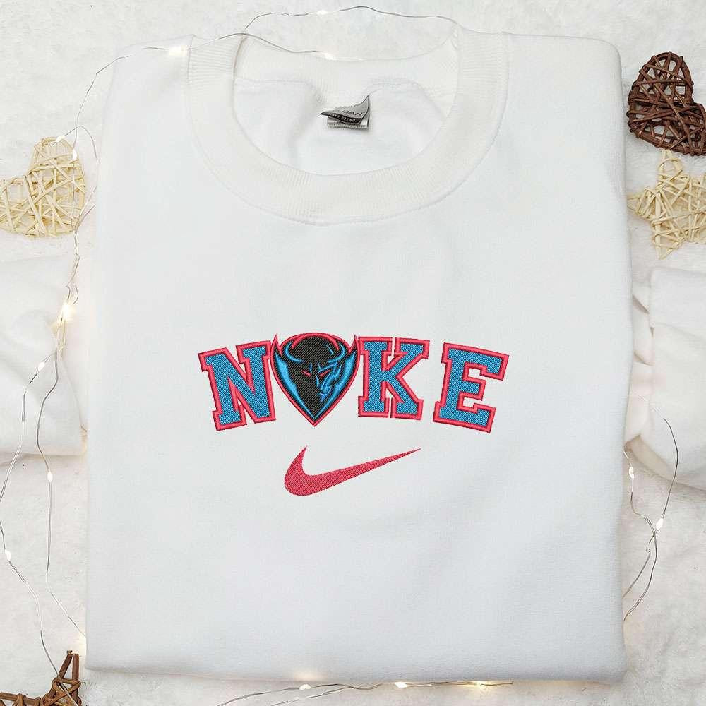 DePaul Blue Demons x Nike Embroidered Shirt NCAA Sports Embroidered Hoodie Best Gift Idea