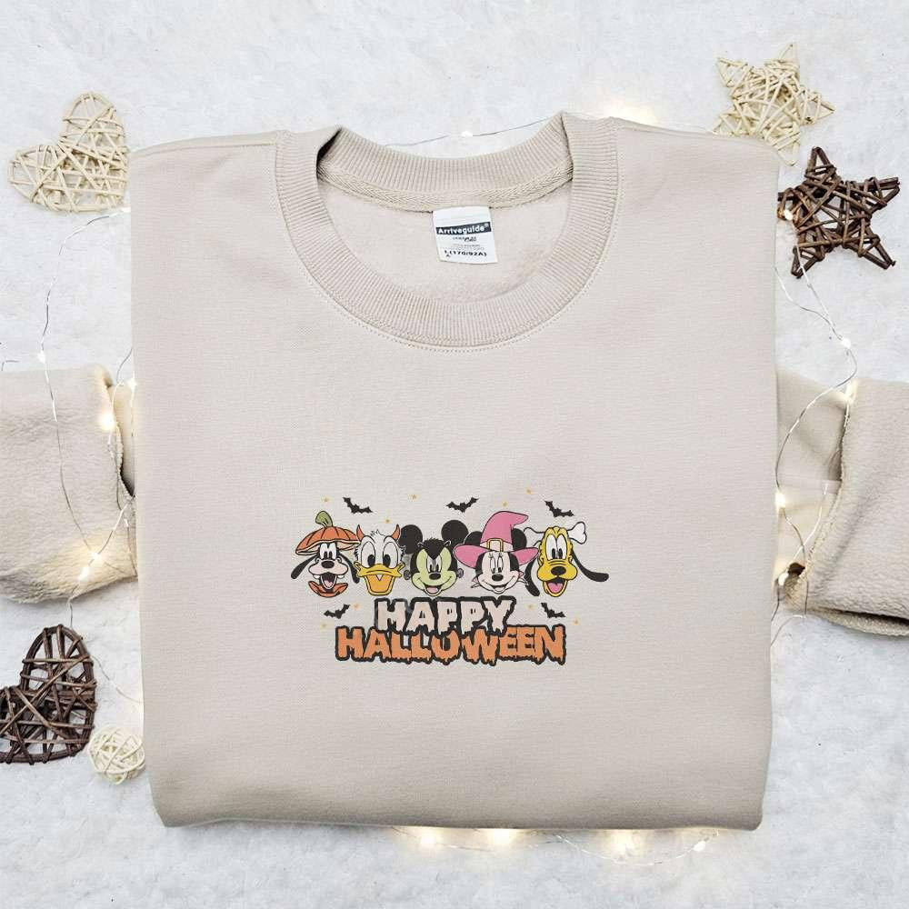 Disney Devil Team x Nike Halloween Embroidered Sweatshirt Disney Characters Halloween Embroidered Shirt Best Halloween Day Gift Ideas