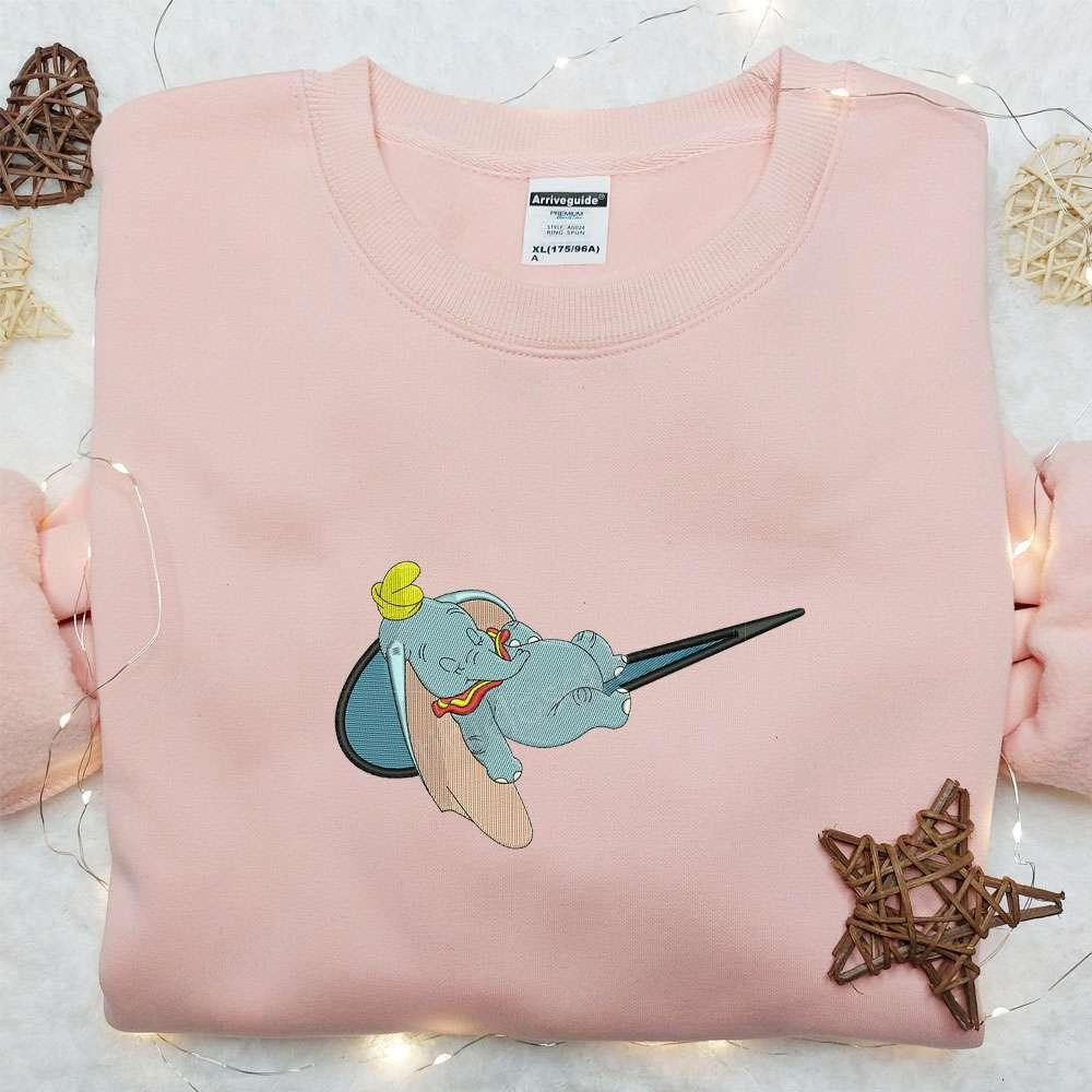 Dumbo Disney Characters Embroidered Shirt Best Gift Idea For Family