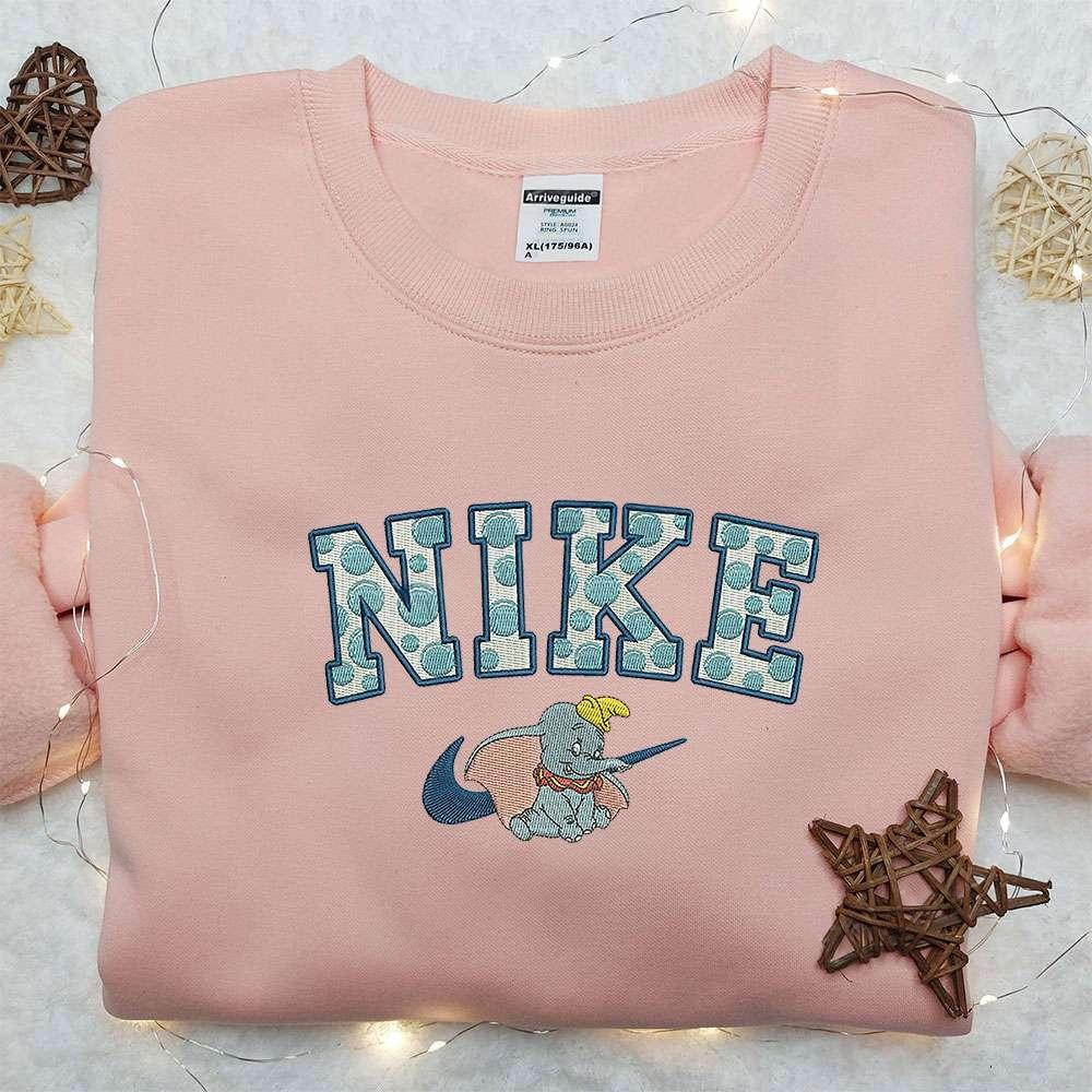 Dumbo x Nike Embroidered Shirt Dumbo Embroidered Shirt Custom Nike Embroidered Shirt