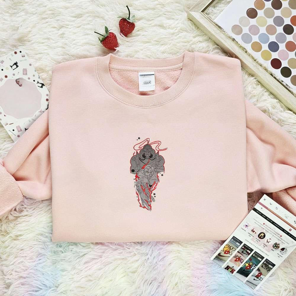 Edward Newgate One Piece Anime Embroidered Shirt , Anime Embroidered T-shirt Sweatshirt Hoodie, Inspired Anime Movie, Best Gift for Anime Fans