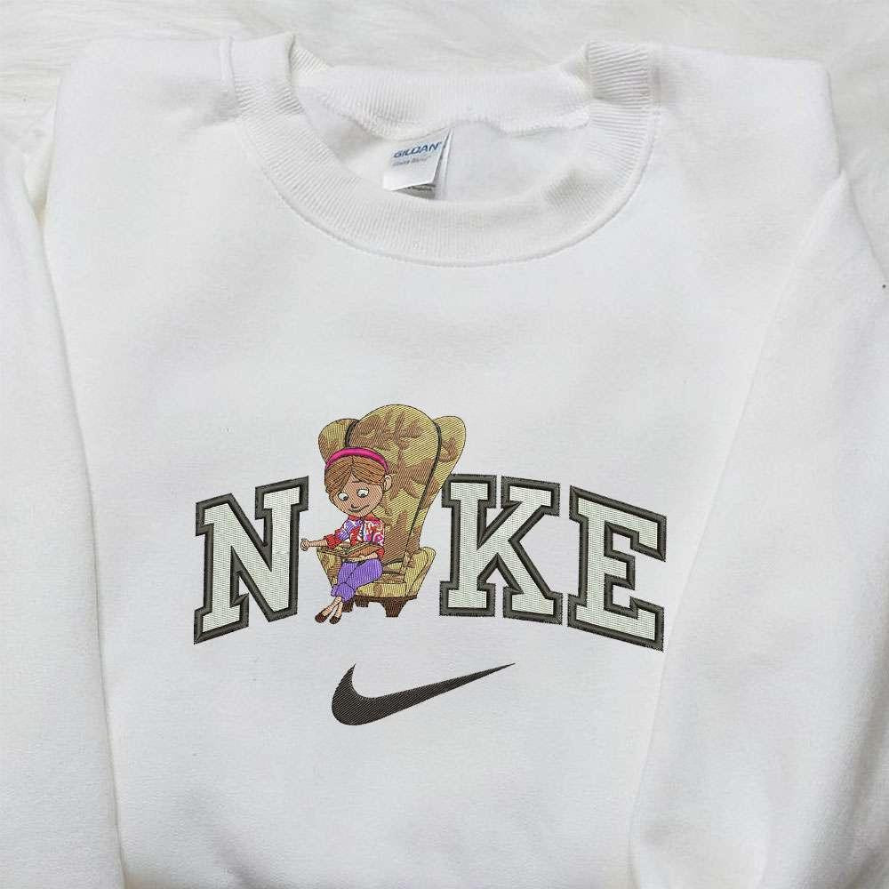 Ellie Fredricksen Sit x Nike Embroidered Shirt Up Embroidered Shirt Custom Nike Embroidered Shirt