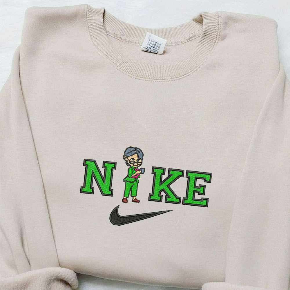 Ellie x Nike Embroidered Shirt Disney Pixar Up Embroidered Hoodie Best Gift Ideas