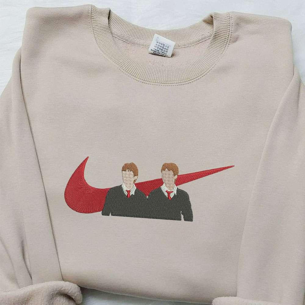 Minnesota Twins x Nike Embroidered Hoodie MLB Sport Embroidered Shirt Nike Inspired Embroidered Shirt